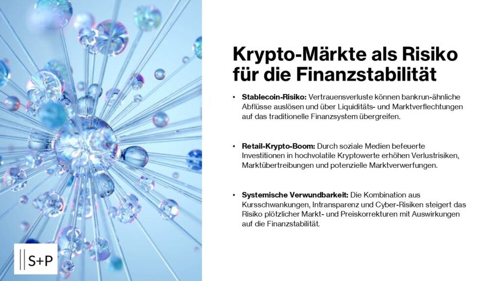 Krypto-M&auml;rkte als Risiko f&uuml;r die Finanzstabilit&auml;t