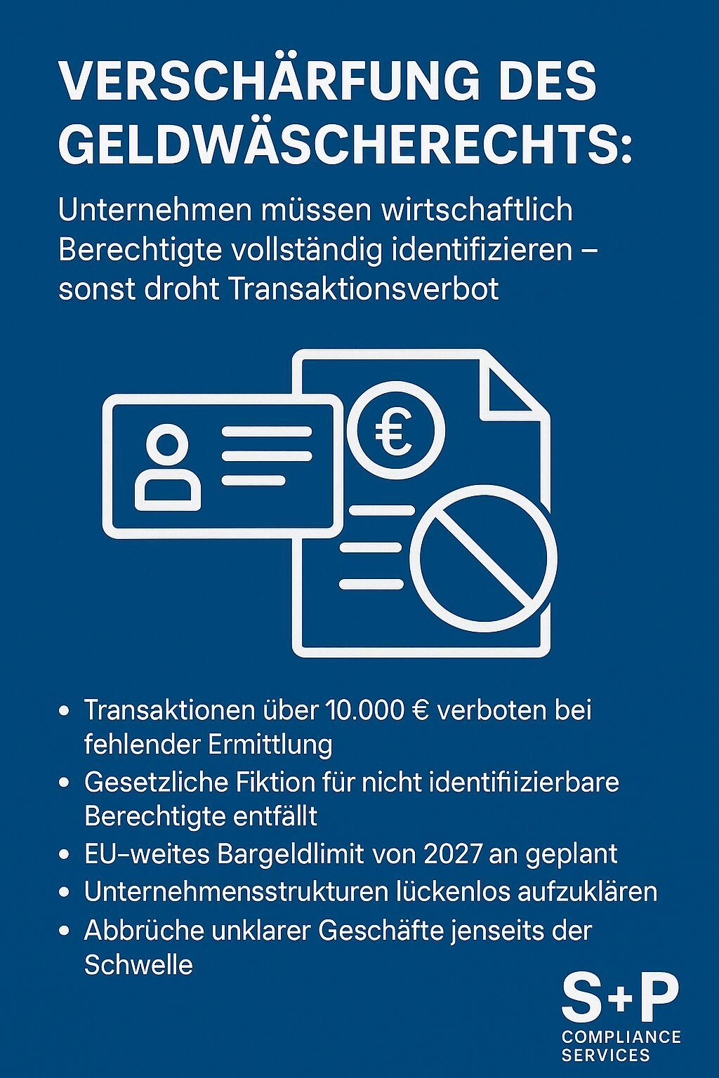 Geplante Verschärfung der geldwäscherechtlichen Pflichten: Transparenzregister und Identifizierung wirtschaftlich Berechtigter