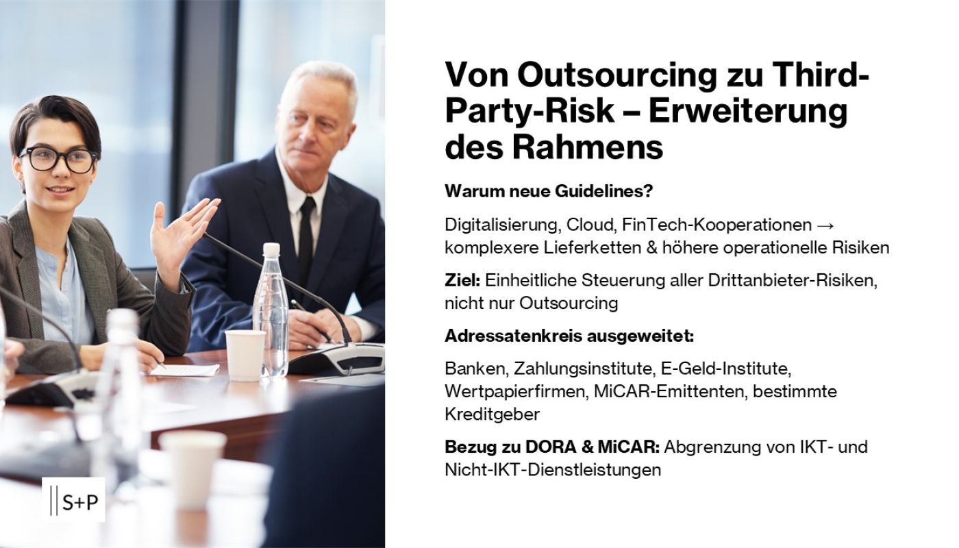 Third Party Risk Management - Neue EBA Guidelines
