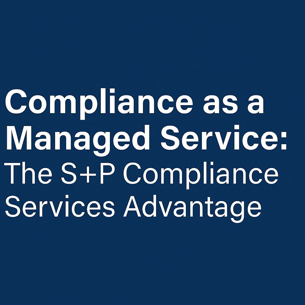 Managed Compliance Services, Compliance Outsourcing, Compliance as a Service, Auslagerung von Compliance, Compliance SLA & Reporting