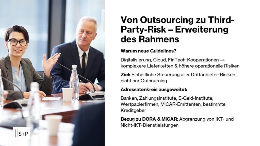 Third Party Risk Management - Neue EBA Guidelines