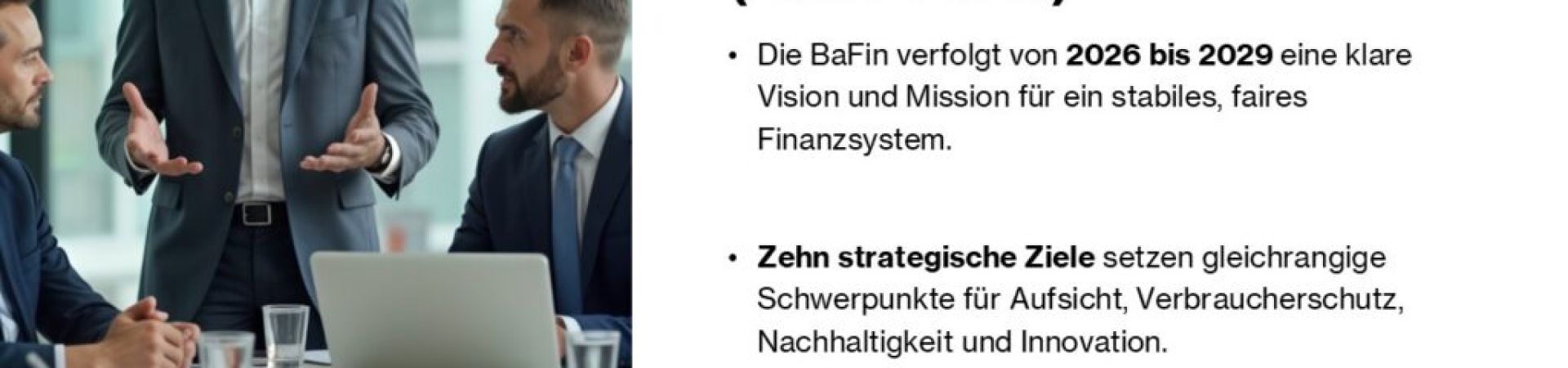 BaFin Strategie 2026 bis 2029