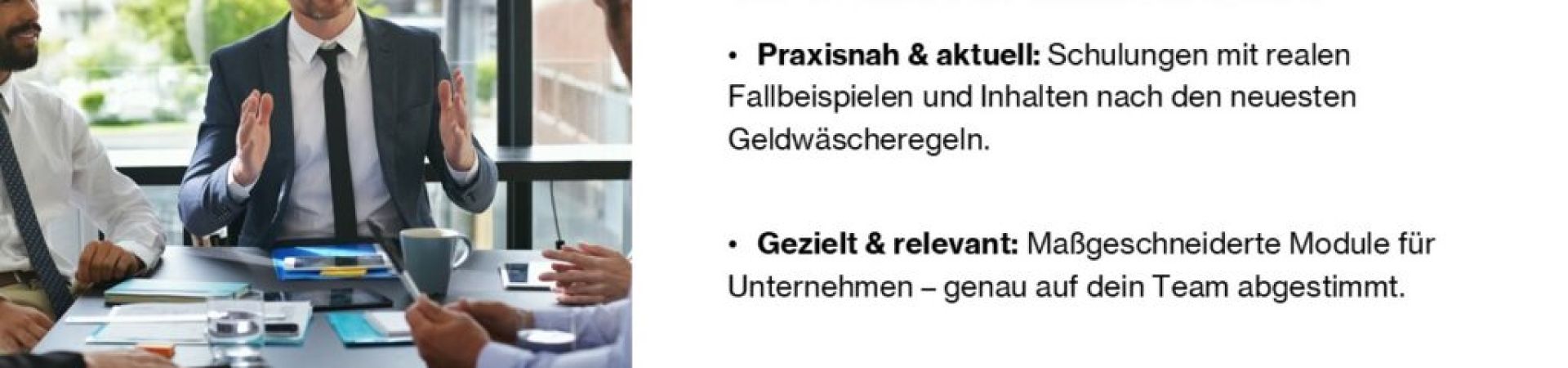 E-Learning Geldw&auml;schepr&auml;vention: Mitarbeiter Banken