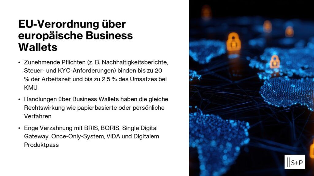 EU-Verordnung &uuml;ber europ&auml;ische Business Wallets
