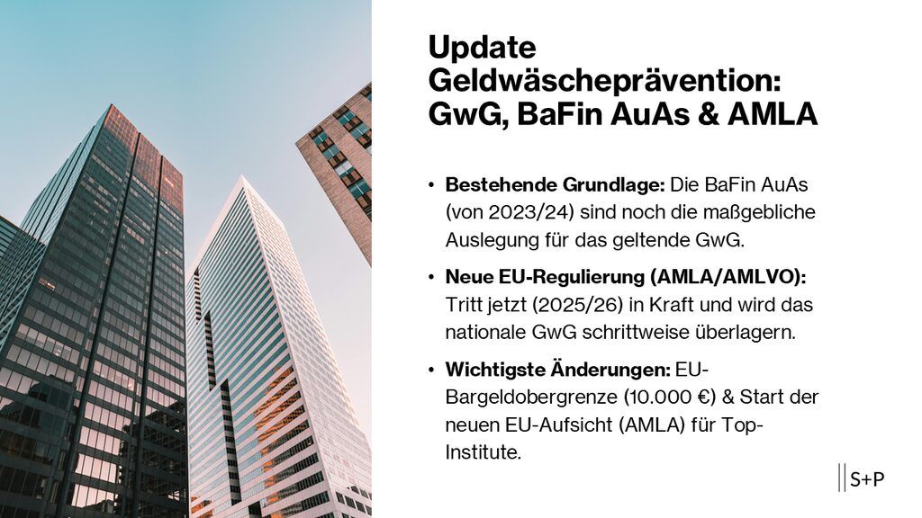 GwG & AMLA: Die wichtigsten Auslegungshinweise