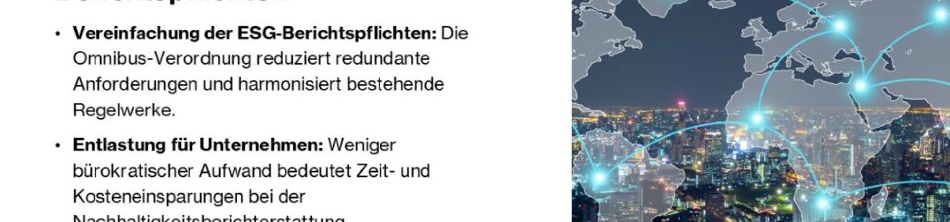 Omnibus-Simplification-Package der EU