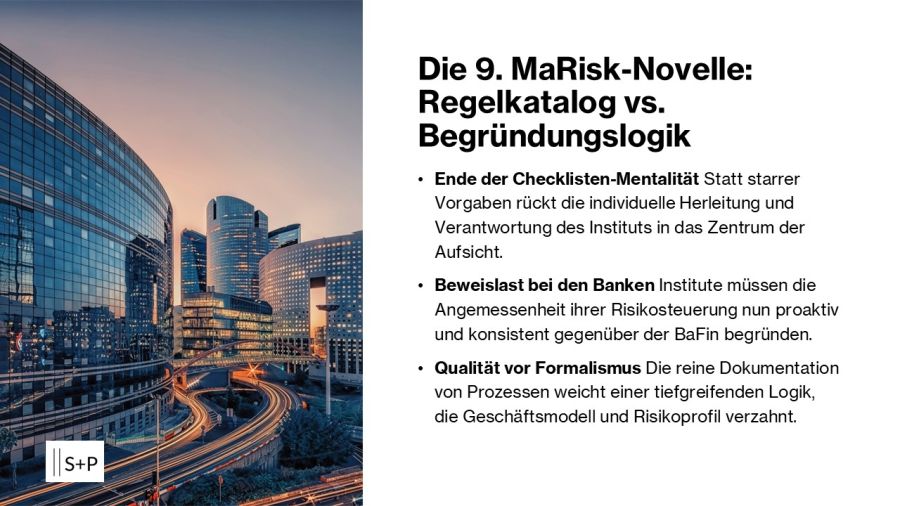 MaRisk 9.0: Schlankes Risikomanagement statt B&uuml;rokratie-Overkill