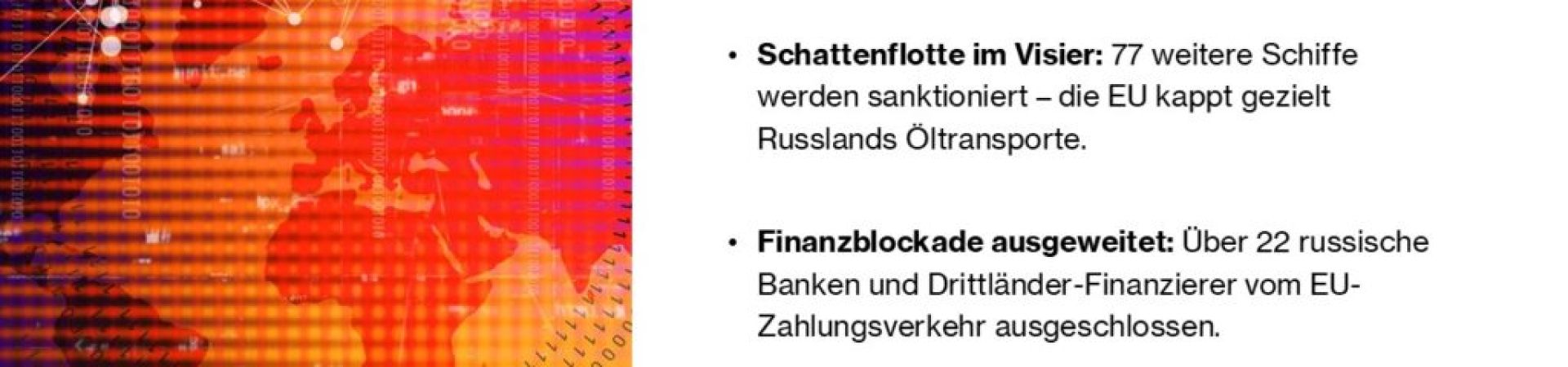 18. Russland-Sanktionspaket