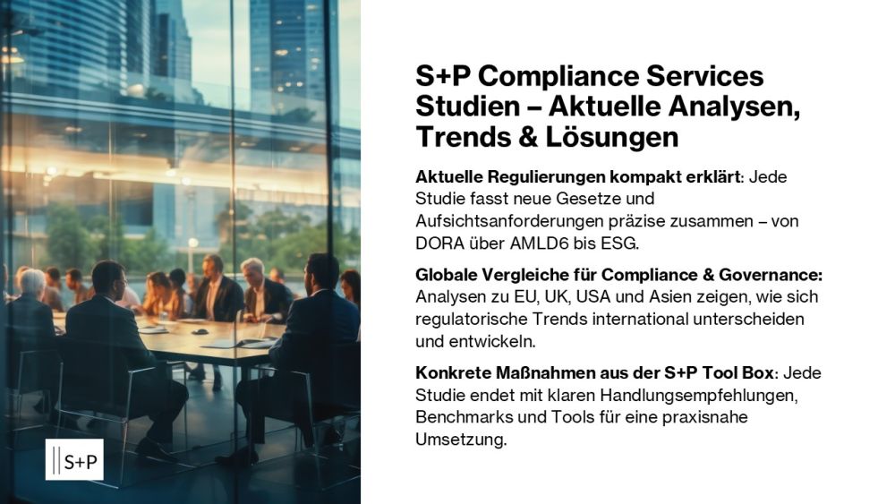 S+P Compliance Services Studien 