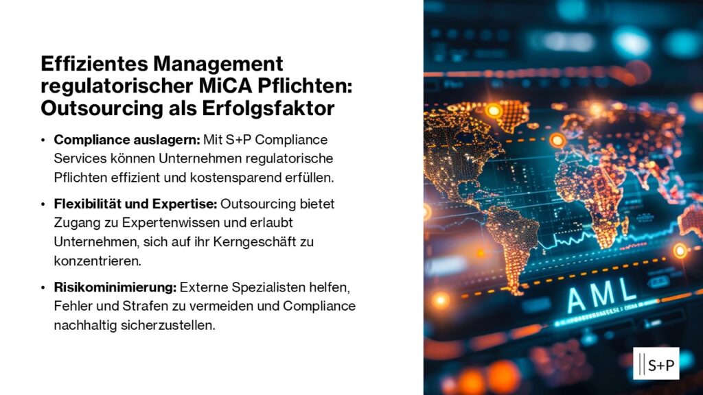 Regulatorische MiCA-Pflichten meistern: Outsourcing als strategischer Erfolgsfaktor