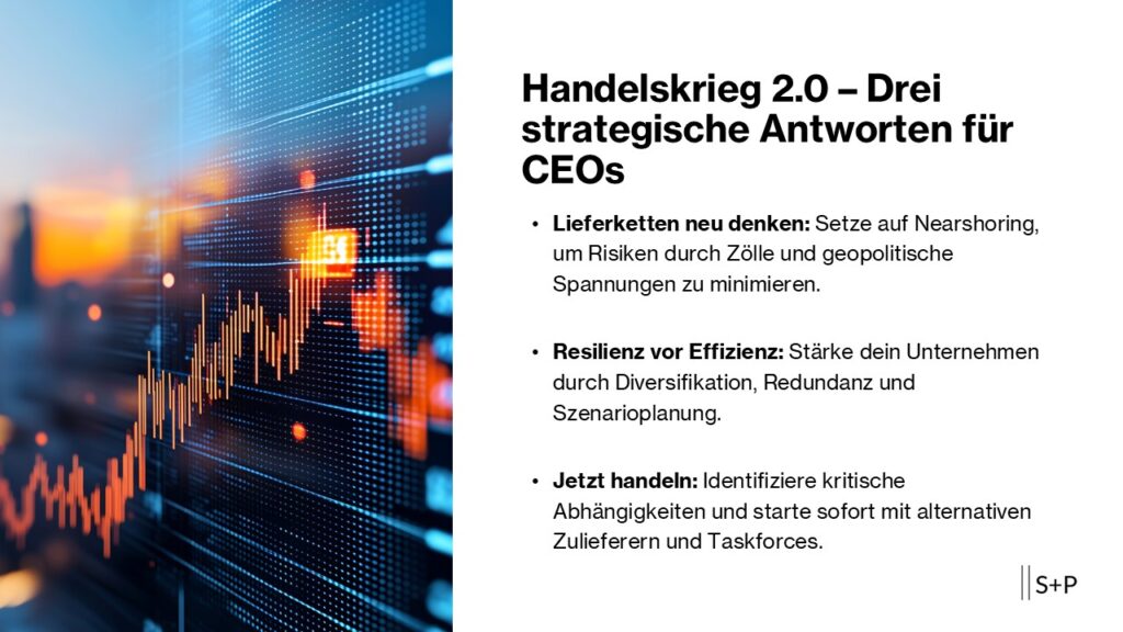 Handelskrieg 2.0 &ndash; Wie CEOs durch Resilienz und Nearshoring gewinnen