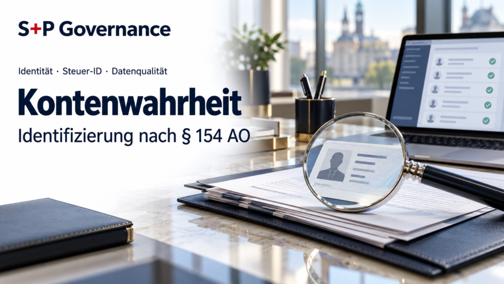 Identifizierungspflichten nach § 154 AO: Pflichten der Bank