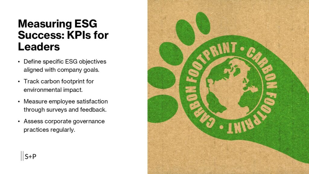 Measuring ESG Success
