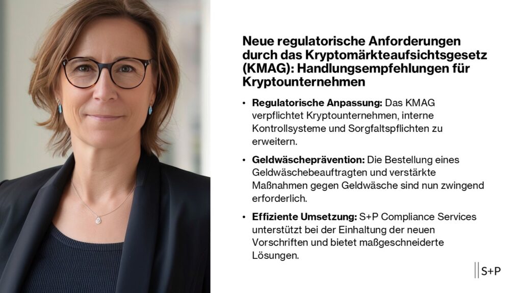 Neue regulatorische Anforderungen durch das Kryptom&auml;rkteaufsichtsgesetz (KMAG): Handlungsempfehlungen f&uuml;r Kryptounternehmen