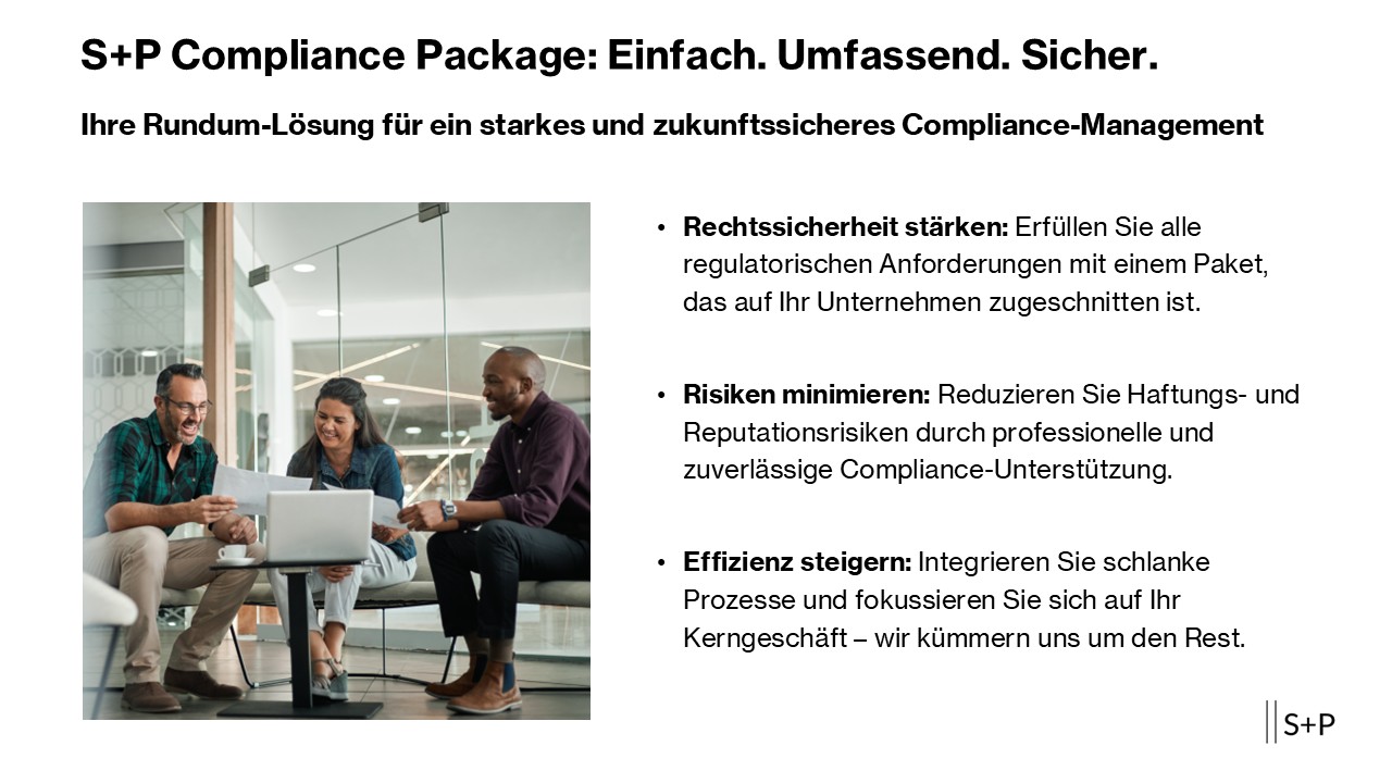 S+P Compliance Package