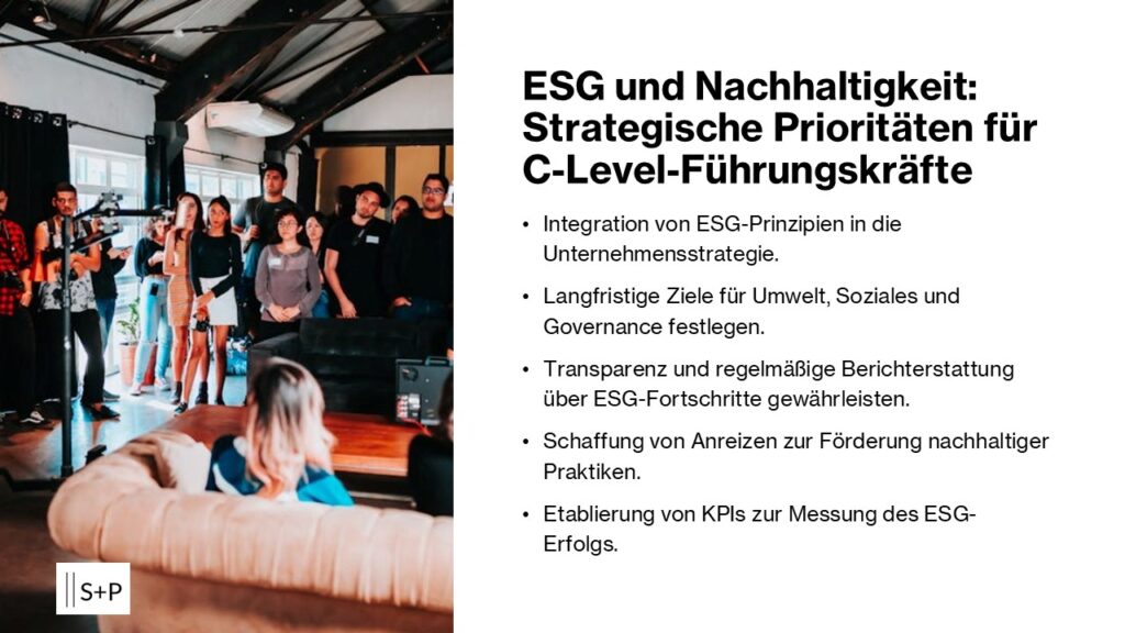 Strategische Priorit&auml;ten f&uuml;r C-Level-F&uuml;hrungskr&auml;fte