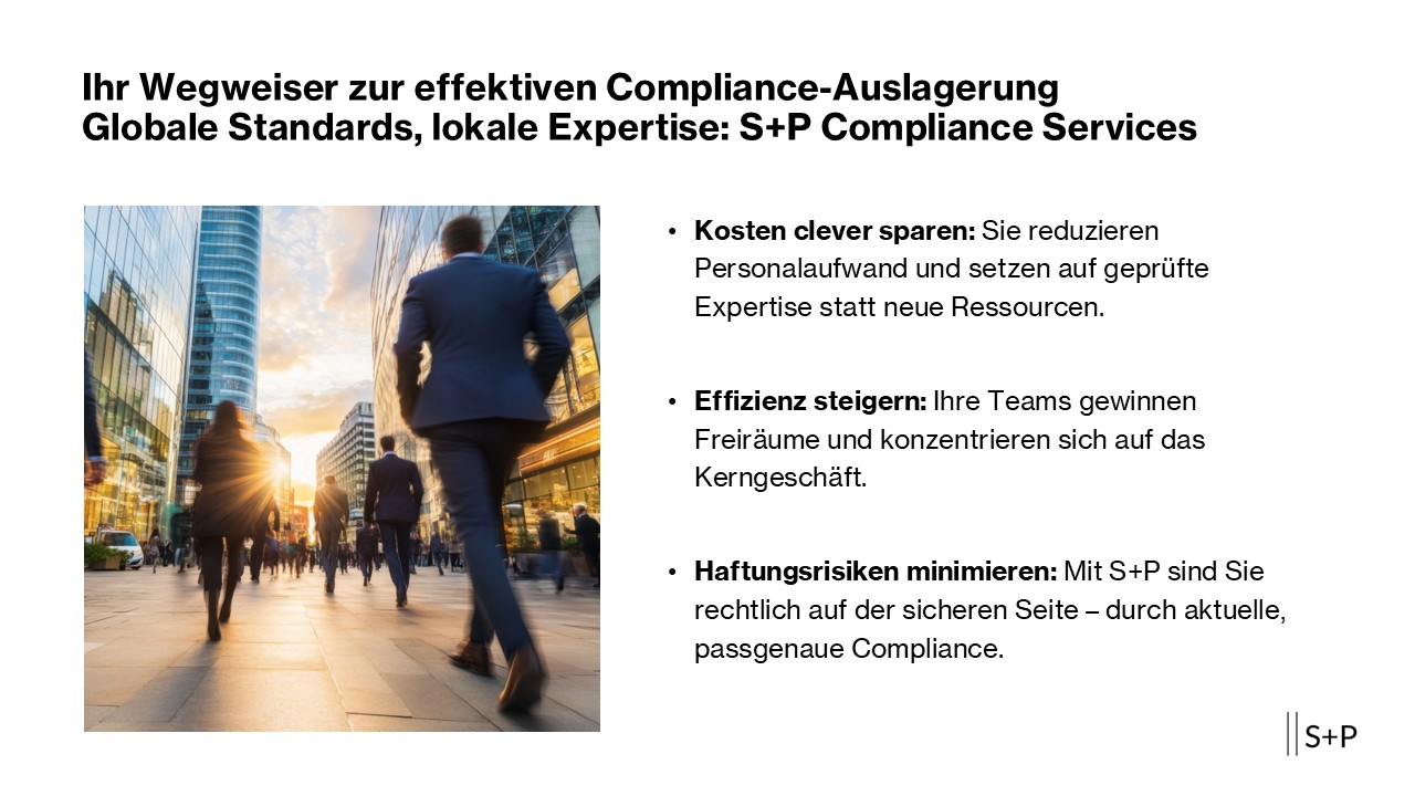 Wegweiser zur effektiven Compliance-Auslagerung