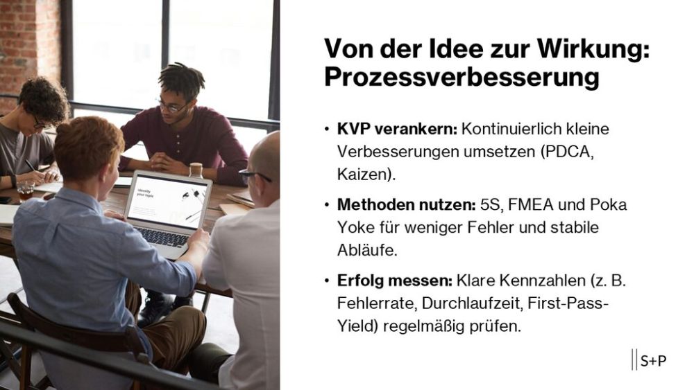 Qualit&auml;tsmanagement Prozessverbesserung