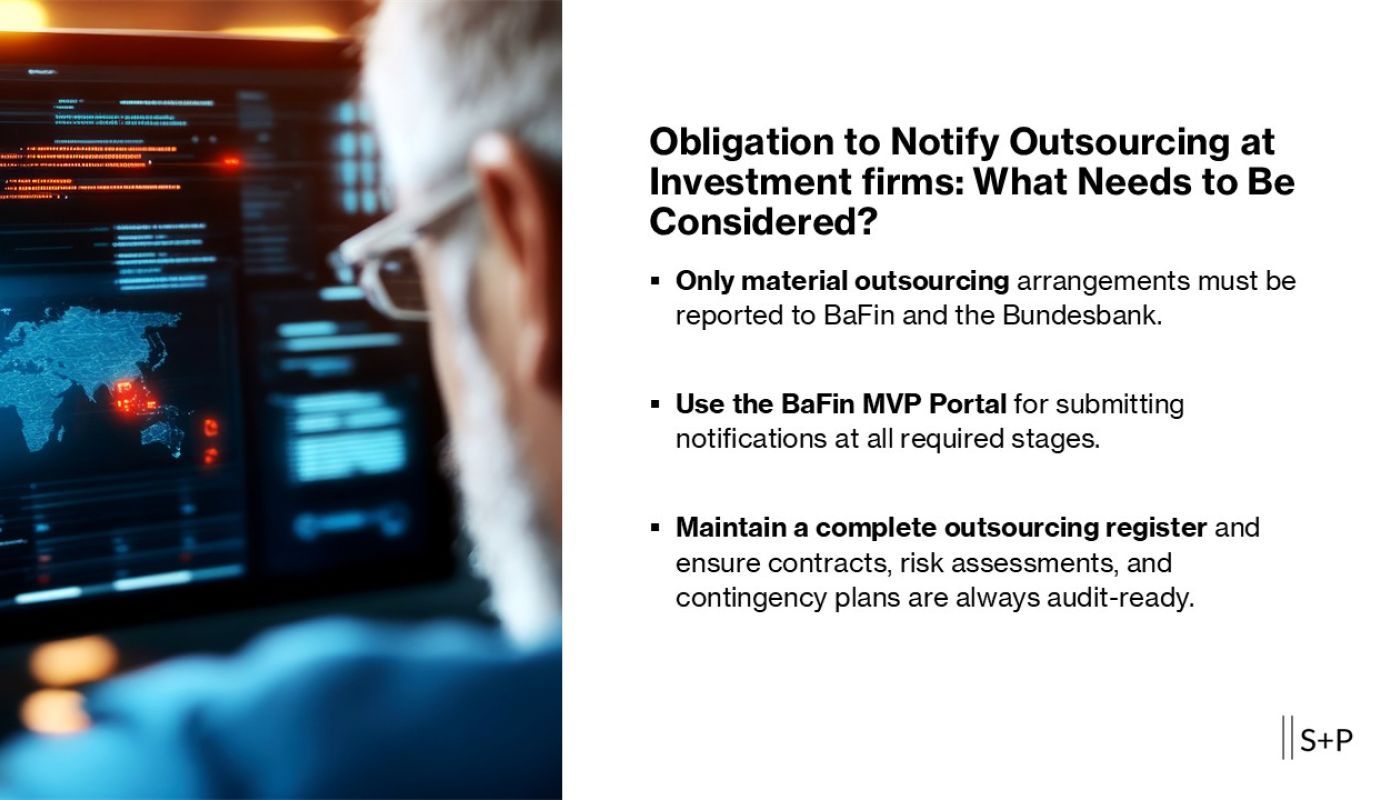 Notify Outsourcing at Investment firms