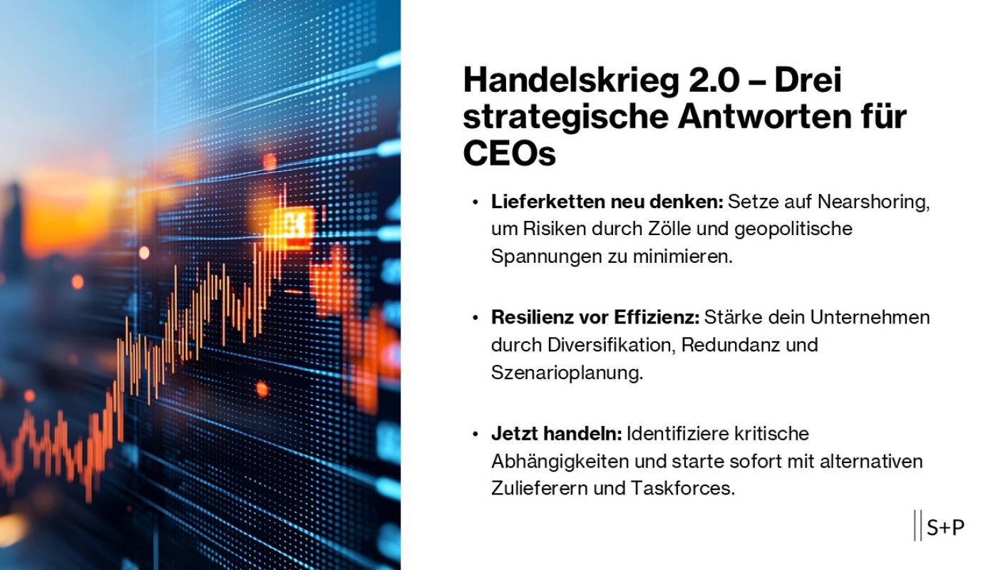 Handelskrieg 2.0 &ndash; Wie CEOs durch Resilienz und Nearshoring gewinnen